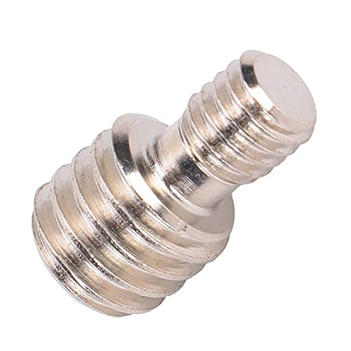 Keenso Adattatore a Doppia Vite Maschio Convertitore a Vite per Fotocamera Resistente Alla Ruggine Montaggio Semplice per Piastre a Sgancio Rapido Ferro da 5 G