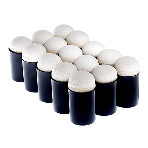 Zasiene Fingerschwämmchen 15 Stück Malerei Schwamm Finger Multifunktional Fingerschwamm DIY Handwerk Tusche Zeichenwerkzeuge Cover