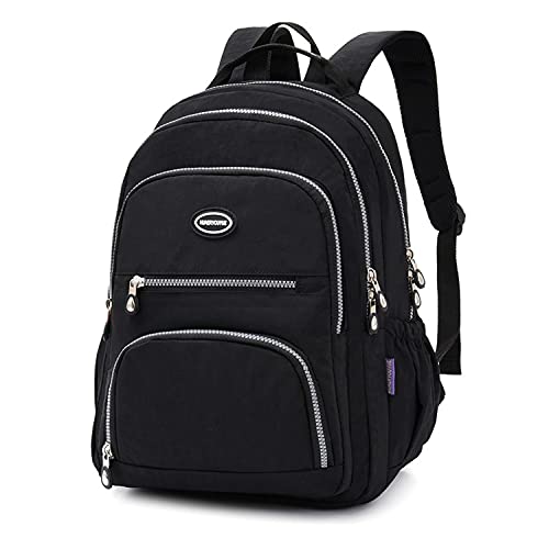 HUAERYOUYUE Mochila Impermeable Bolso Bandolera Mujer Bolsa de Mensajero Sport Bolsa Lateral Moda Bolso Viaje Cartera para Tableta Botella Colegio Libros Billetera Paraguas Cover