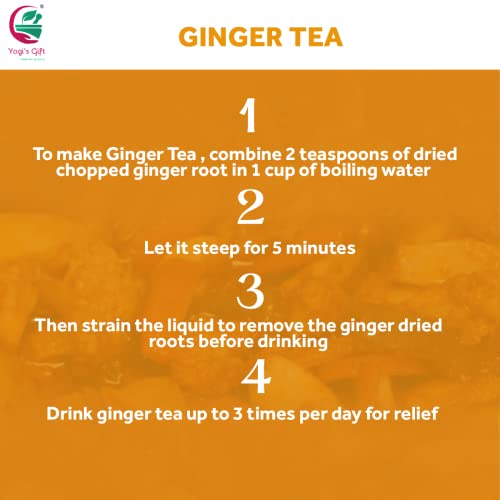 Yogi’s Gift – Celebrating Health Multi Pack | Psyllium Husk Powder 8 Oz + Dried Ginger Root 1 Lb For Bundle #TOP7