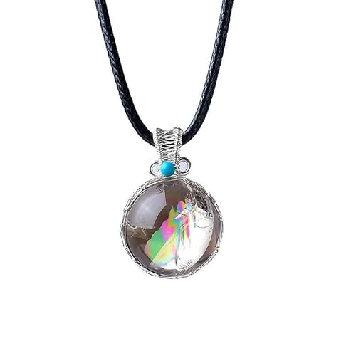 MIXIUJIEN �V�R�q�}�����X���[�L�[�N�H�[�c �N���X�^�� �q�[�����O ���C���{�[ �X�t�B�A �y���_���g 0.8�C���` �W�F���X�g�[�� �l�b�N���X �J�b�v���p �G�l���M�[�o�����X ����