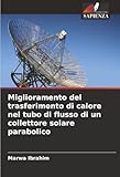  Miglioramento del trasferimento di calore nel tubo di flusso di un collettore solare parabolico