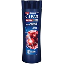 Clear Men Kepeğe Karşı Etkili Şampuan Hızlı Stil 2'si 1 Arada Kolay Şekil Alan Saçlar 350 ml Mavi
