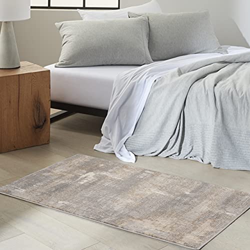 Calvin Klein CK950 Rush Grey Beige 2'2" x 3'9" Area Rug - Easy Clean, Non Shedding, Bed Room, Living Room, Dining Room, Kitchen (2' x 4') - image 4