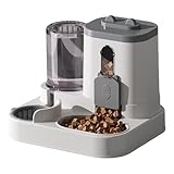 La mangeoire a une capacité de 2 litres et l'abreuvoir a une capacité allant jusqu'à 1 litre (base comprise). peut être utilisé pendant environ 4 jours pour les petits animaux et environ 2 jours pour les grands animaux