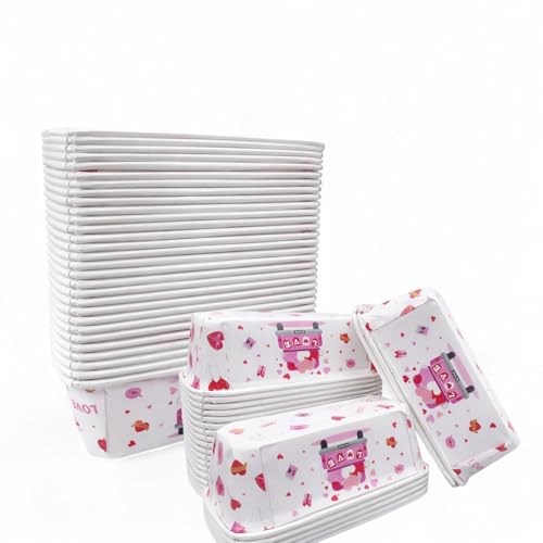 Image of Loaf Pans, Plumpy Disposable Loaf Bread Pan, Bread Pans for Baking Molds with Festive Snowflake and Christmas Designs, for Cakes and Treats (White Christmas Tree, Pack of 10)