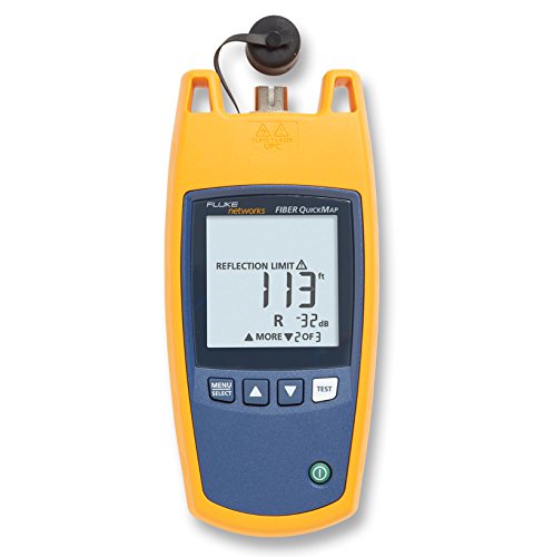 Fluke Networks Fqm-100-M Fiber Quick Map Kit, Multimode Fault Finder #TOP2