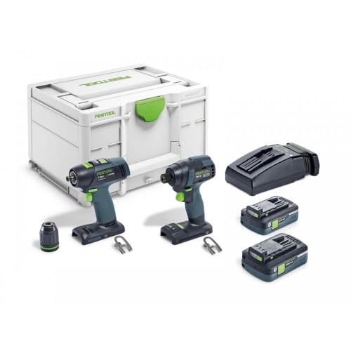 Image of Festool Screwdriver and Drill bit Set TID 18 HPC 4,0 I-Set T18