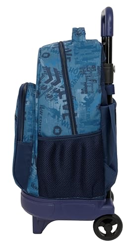 Sac à dos à roulettes amovible et compact Safta New Edition