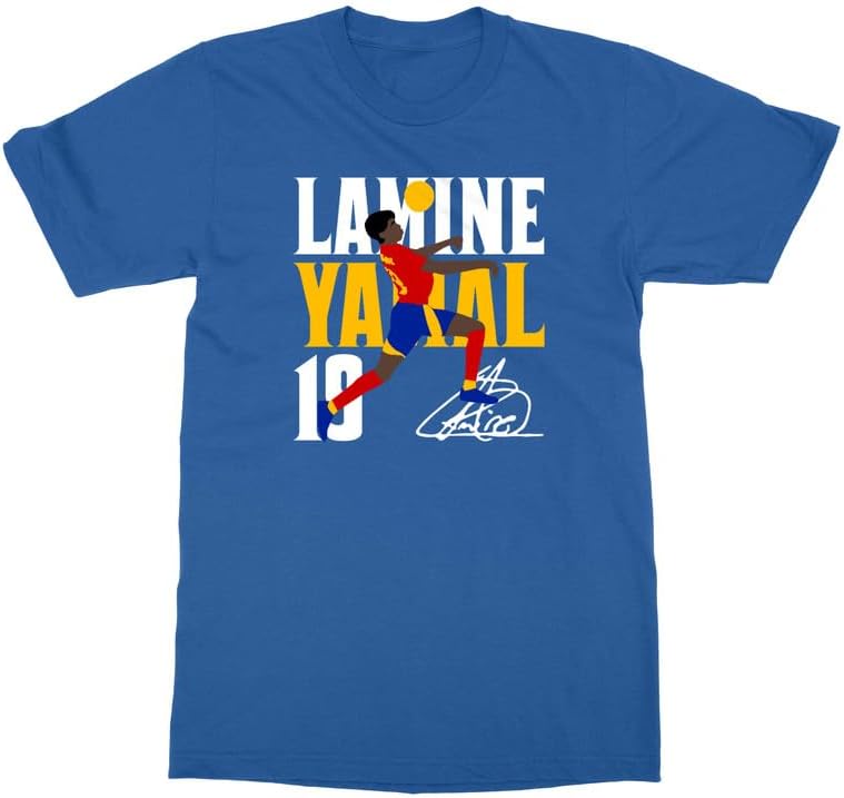 GamesDur Spain Soccer Star Tribute 19 Yamal Unisex T-Shirt
