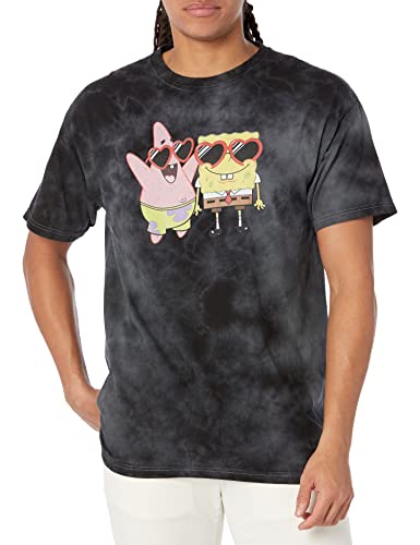 T-shirt Bob l'Éponge Patrick homme noir S vêtement streetwear