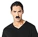 Rubie's Chaplin Moustache, Black, One Size