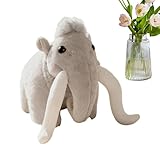 Genérico Peluche Elefante – Figura relajante realista coleccionable, peluche suave y | Regalo para cumpleaños, San Valentín, Navidad, niña y niño