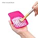 KINGZHUO Makeup Brush Cleaner Pad Cosmetic Brush Cleaning Mat Portable Washing Tool Scrubber Brush Cleansing Pad Makeup Cleaning Mat
