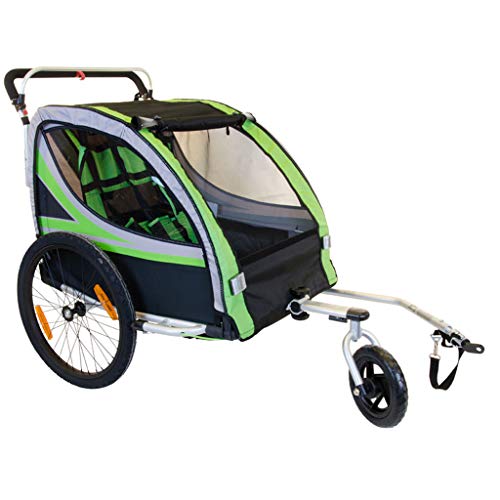 2 in 1 20 Inch Air Inflatable Rubber Wheel Aluminum Alloy Frame Double