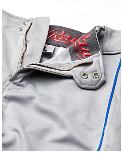 Launch Series Knicker Baseball Pants | Youth Medium | Grey/Royal #TOP4