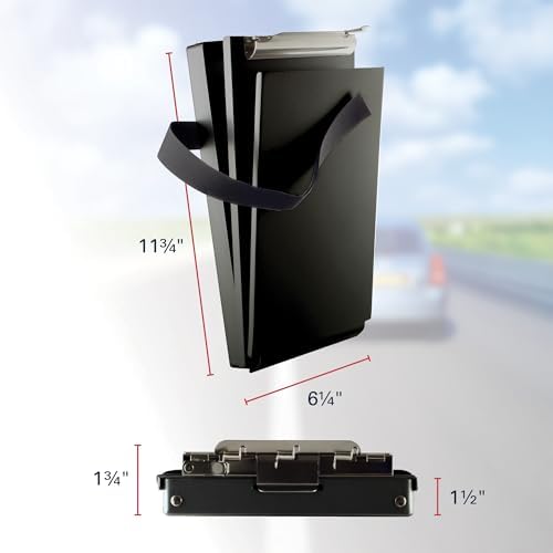 Saunders Black Recycled Aluminum Citation Holder – Eco-Friendly Office Supply, Corrosion Resistant, Lightweight Clipboard. Stationery Supplies image 5