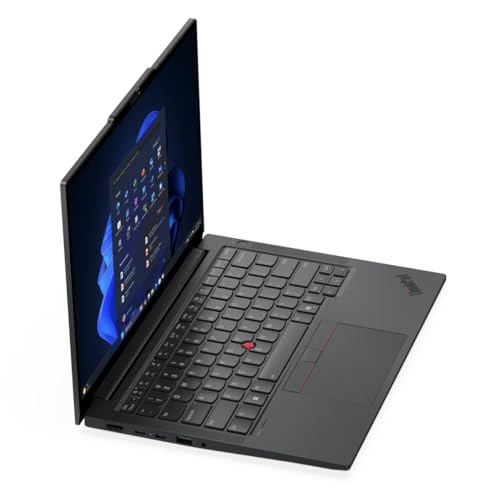 Image of Lenovo ThinkPad E14 Business Laptop 14.0 inch WUXGA (AMD Ryzen 7 250, 16GB DDR5, 1TB PCIe SSD, AMD Radeon 780M, Win 11 Pro) w /DKZ USB Port Expander
