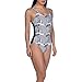 Produktbild arena W Cradle Back One Piece Badeanzug Bodylift Damen Violett Cup B M Schwarz / Schwarz 50 (Herstellergröße 46)