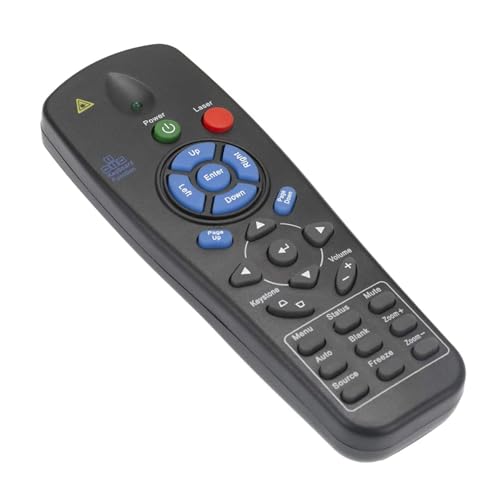 VINABTY Ersatz Fernbedienung Kompatibel mit Vivitek Projector DX864 DX881ST DX977-WT DH759USTi DH976 DH976-WT DU978-WT D792STPB D795WT D796WTPB D803W D803W-3D D805W D5000 D5180HD D5280U