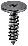 AMZ Clips And Fasteners 100 M5-1.81 x 20mm Front & Rear Bumper Tapping Screw Compatible with Honda 90103-SDA-A00