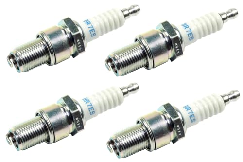 Zündkerze Set 4Stück NGK BR7ES für AGM ATU Benelli Beta China Motor CPI Explorer Generic Husaberg Husqvarna Jonway Kawasa ki Keeway Kreidler KSR-Moto KT M Malaguti Sachs SFM Vespa
