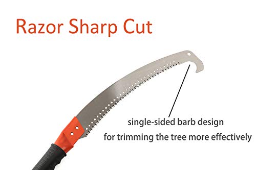 image for HOSKO 7.5FT Pole Saw for Tree Trimming, Long Extension Pruning Saw, Bl