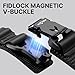 Bandletic Compatible with Apple Watch Ultra Band for Men, Wide Soft Sport Elastic Band with Magnetic Fidlock V-Buckle for iWatch 49mm(Ultra2),46mm(Series 10),45mm(9/8/7),44mm(SE2/SE/6/5/4),42mm(3/2/1)