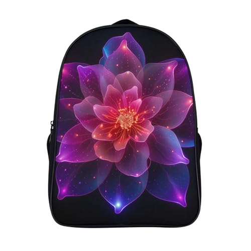 Mochila infantil impermeable para viajes y guardería con flores 3D