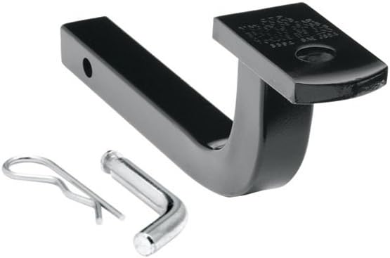 Draw-Tite 3594 Class I Trailer Hitch Ball Mount Drawbar, Fits 1-1/4 Inch Square Receiver, 1.25 Inch Rise, 2,000 lbs. Capacity, Black