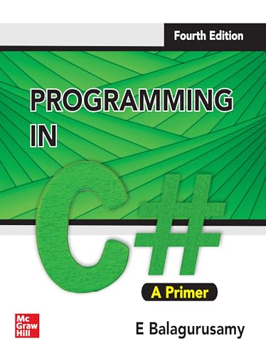 Programming In C#, 4Ed 9351343189 Book Cover