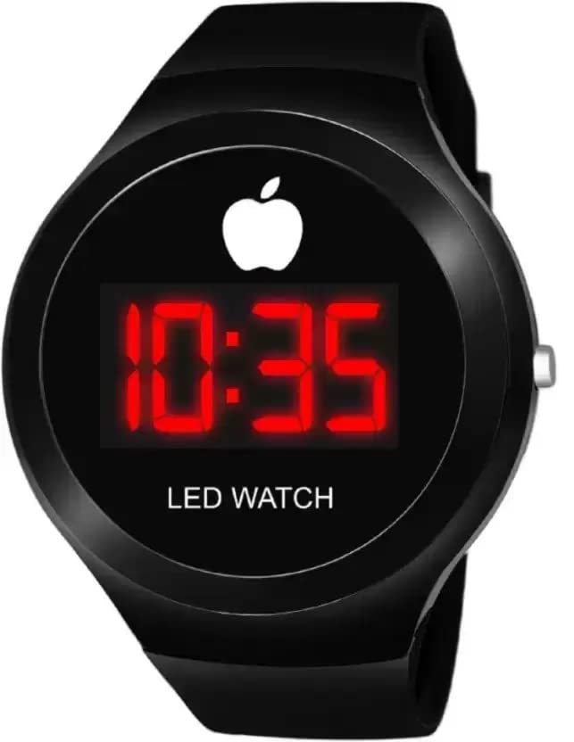 DRS Ring Round Dial Latest LED Watch for Kids, Boys, Girls, Unisex Digital Watch - for Boys & Girls (Black) (B0BYG8R9C5) Amazon Price History, Amazon Price Tracker
