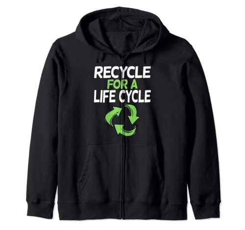 Recycle Protect Environment Nature Lover Sudadera con Capucha