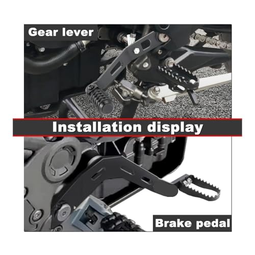 Levier de vitesse et pedale de frein pliables pour Tiger 900 GT Pro