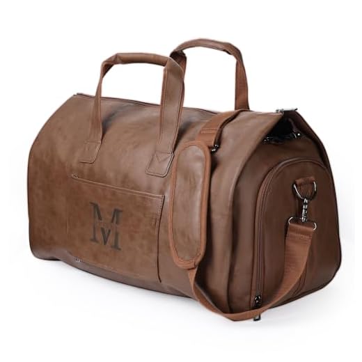 What luggage is made in america Custom Leather Travel Duffle Bag for Men