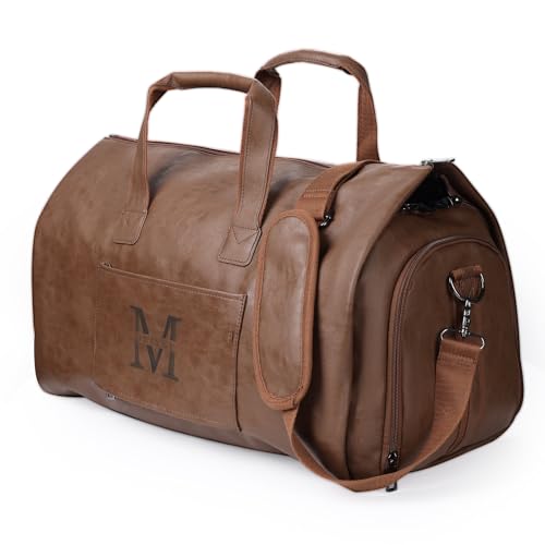 Custom Leather Travel Duffle for Men