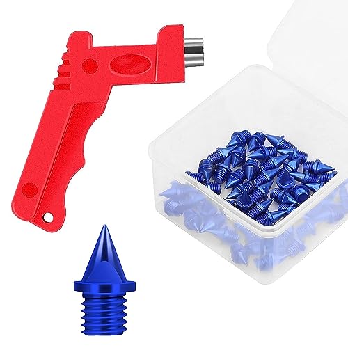 50 Stück Spikes aus Karbonstahl, 0.3 Zoll Robuster Stahl Spike Nägel mit...