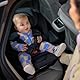 Bebeconfort RevolveFix Plus 360 i-Size, Autositz 360 Drehbar, 0–12 Jahre, 40–150cm, ISOFIX Kindersitz, Stützbein-Installation, 360-Grad-Drehung, 8 Liegepositionen, 12 Kopfstützenpositionen, Full Black