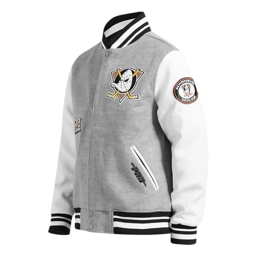 Image of Pro Standard Mens NHL Old English Varsity Jacket