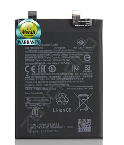 Image of Original BM5E Battery for Redmi K50 Pro 22021211RC Battery with 6 Month Warranty***(B312)
