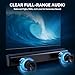 TV Surrounds Sound Bar Subwoofer, Home Theater Surround Sounds Bar, Sound Bars Bluetooth Surround Speakers 2.1ch HDMI AUX OPT Home Audio Surrounds Sounds System TV PC Game Music/Movie/News, Black