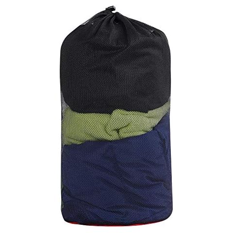 Mesh Aufbewahrungstasche, Outdoor Ultra Licht Mesh Zeug Sack Nylon Kompression Schlaf Stuff Aufbewahrungstasche Sack für Camping Wandern Tasche Cover