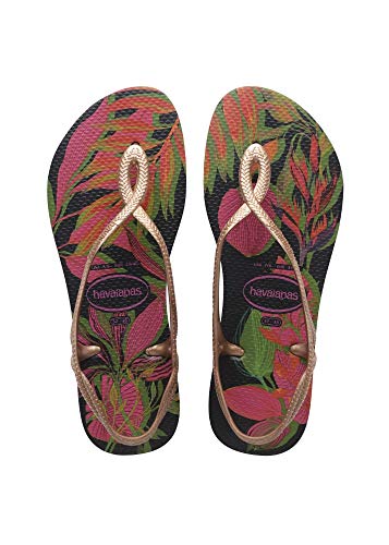 Rasteira Luna Print, Havaianas, Feminino, Berinjela, 37/38