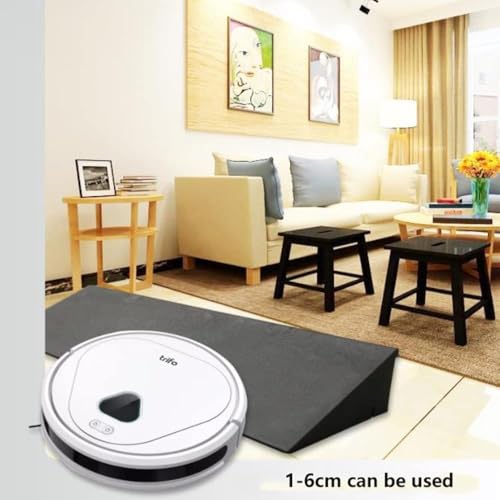 Rampe de seuil caoutchouc 5cm pour fauteuil roulant