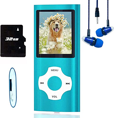 MP3 Player, Hotechs MP3 Music Player with 32GB Memory SD Card Slim Classic Digital LCD 1.82'' Screen MINI USB Port with FM Radio, Voice Record by Hotechs. - Used condition - US$15.31