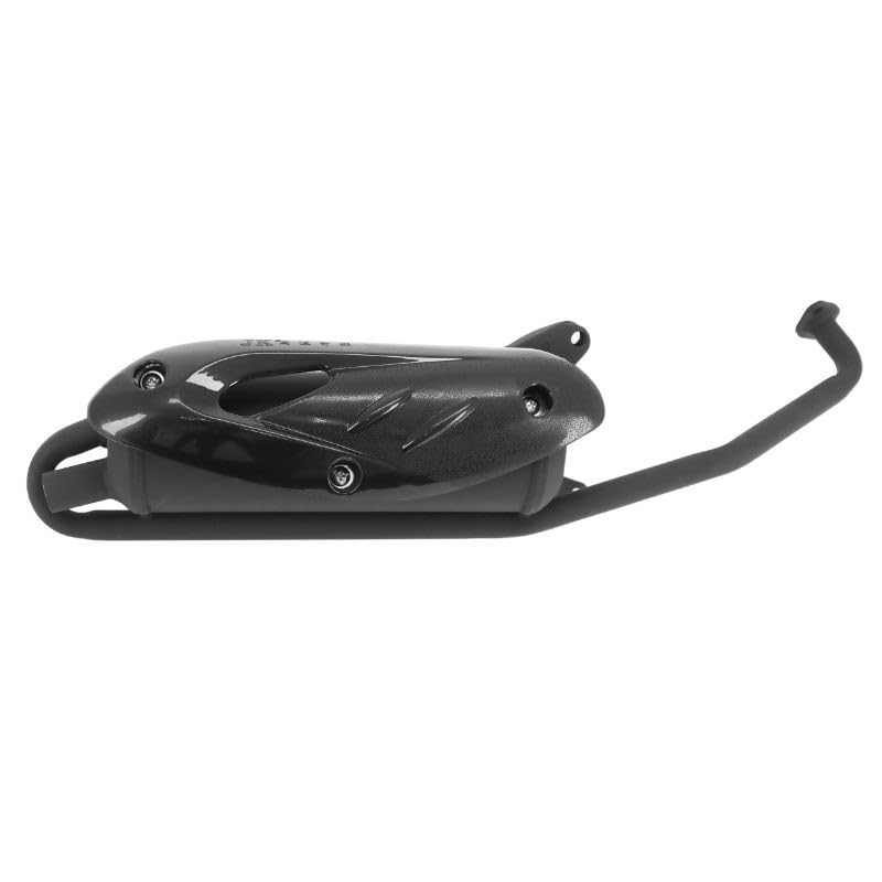 cyclingcolors Tubo de Escape de motocicleta, scooter y ciclomotor compatible con Sym Moi Orbit, Peugeot Tweet, Speedfight Vivacity