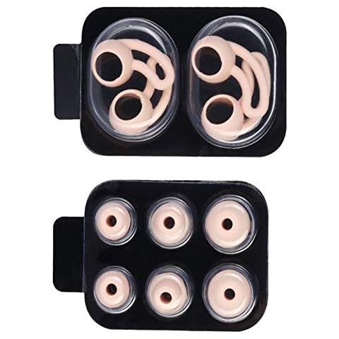 r Tips Kit Durable Accessories Replacement Noise Isolation with Hooks rbuds Elastic Wingtips Soft rphone Silicone in-r for Beats X for UrBeats3(Gold) Cover