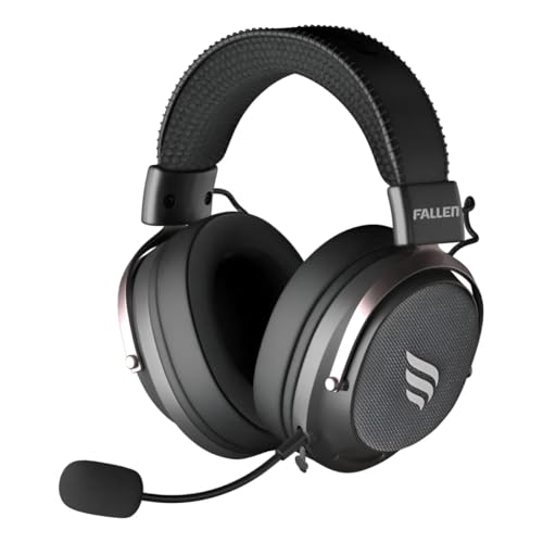 HEADSET GAMER FALLEN MORCEGO PRO WIRELESS 2.4GHZ PRETO