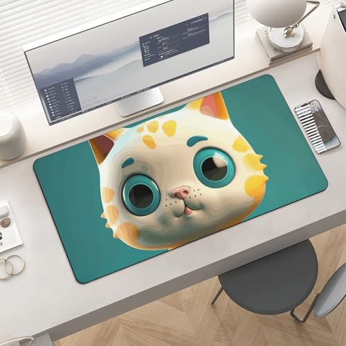 Tapis de souris grand format précis et stable base caoutchouc