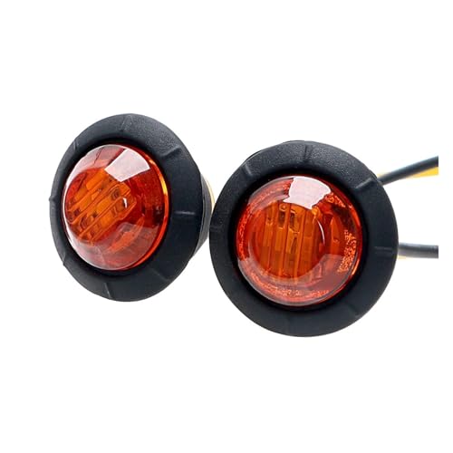 オートバイのヘッドライト 12V テールライト オートバイ用ブレーキシグナルライト LEDサイドマーカーランプ ポジションクリアランス リアインジケーターアクセサリー